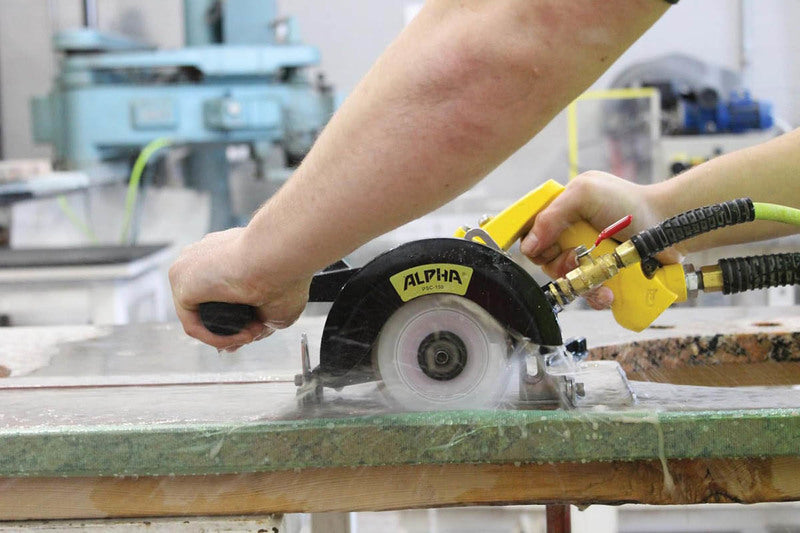 Alpha PSC-150 Pneumatic Stone Cutter 6 Inch