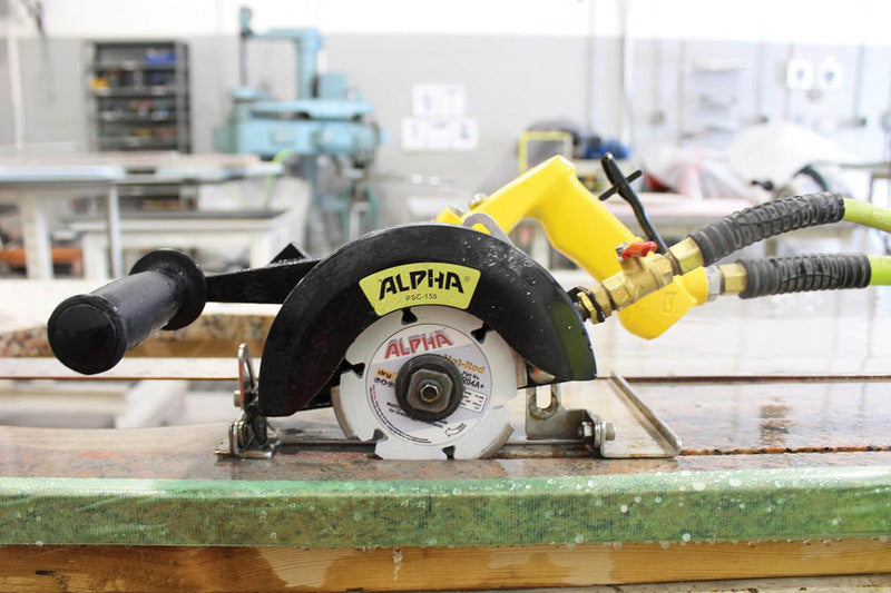 Alpha PSC-150 Pneumatic Stone Cutter 6 Inch