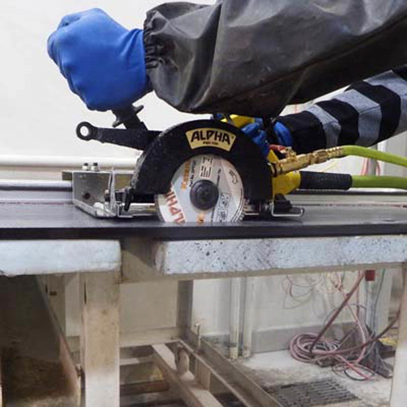 Alpha PSC-150 Pneumatic Stone Cutter 6 Inch