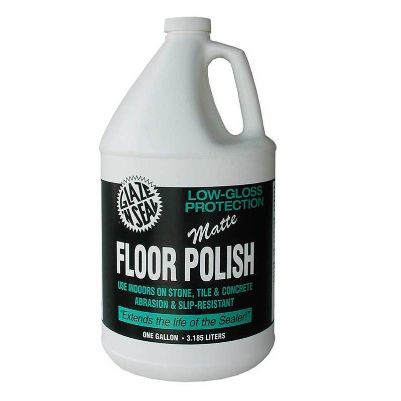 Glaze n Seal Acrylic Floor Low Gloss Matte Polish - Gallon