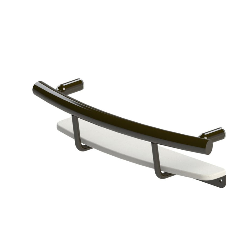 Invisia 2-in-1 Shampoo Shelf with Integrated Grab Bar 20