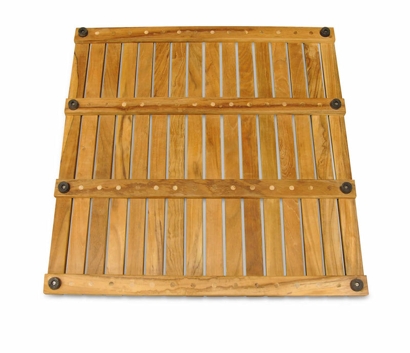 Serene Teak Wood Mat Grade A 36 x 30