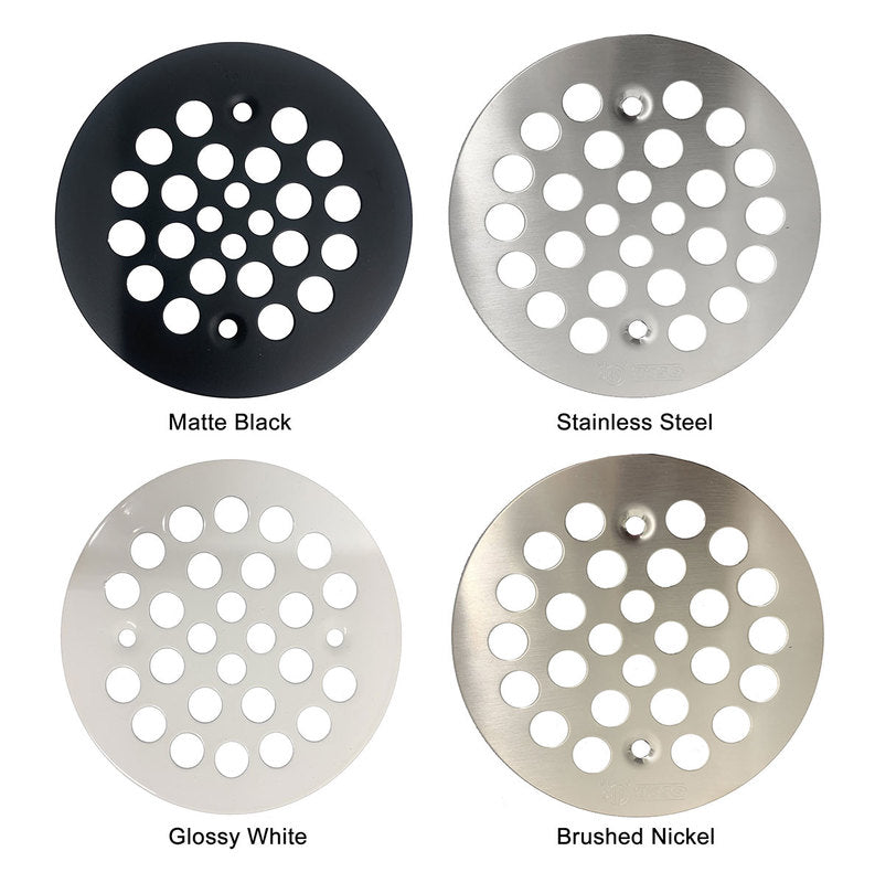 OSB Side Discharge Shower Drain Cast Brass - SD372