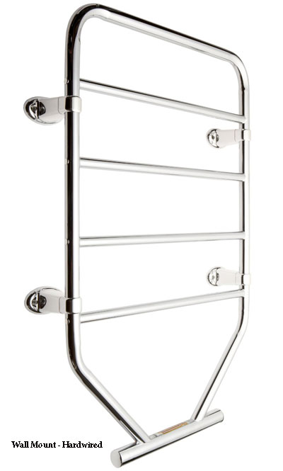 Towel Warmer Heatra Traditional Satin Nickel