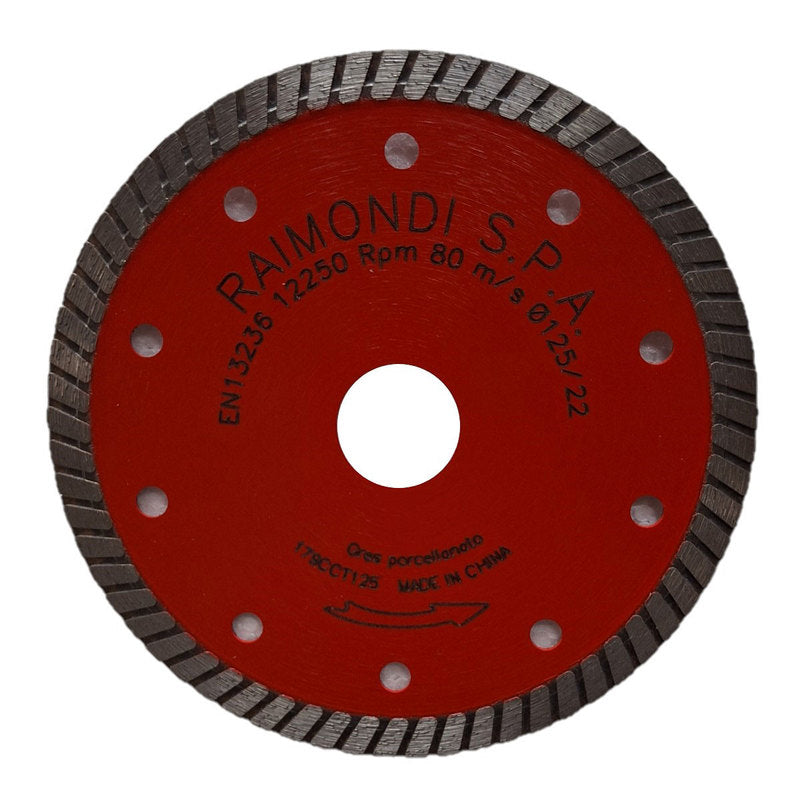 Raimondi 5 inch Grooving Diamond Blade