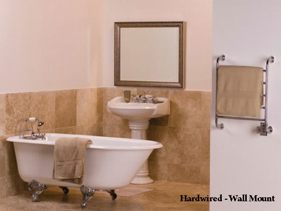 Towel Warmers Regent Satin Nickel