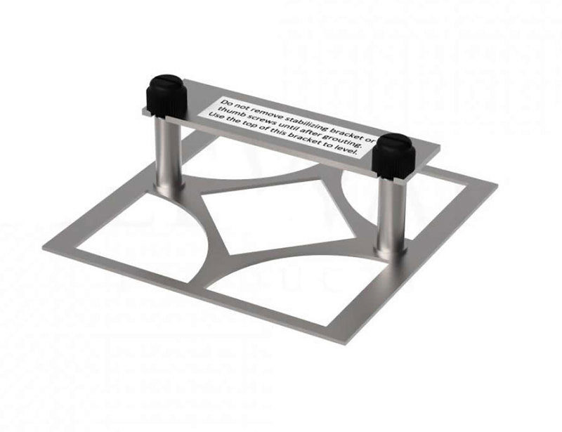 TileWare PermaTile Square Tile Wall Anchor - PT100-504