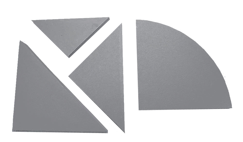 Ready to Tile Shelf 7 Triangle