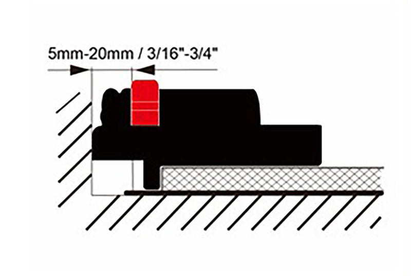 Hardwood and Laminate Floor Wedge