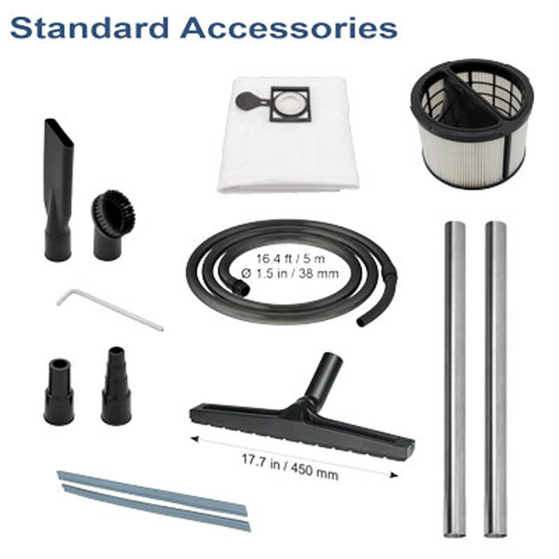 Alpha Tools Wet Dry Vacuum HEPA1050 - 13 Gal