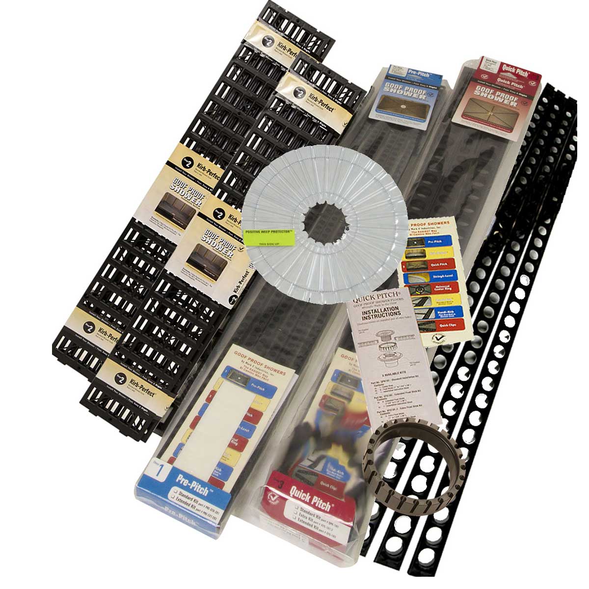 Quick Pitch Bathtub Center Drain Kit