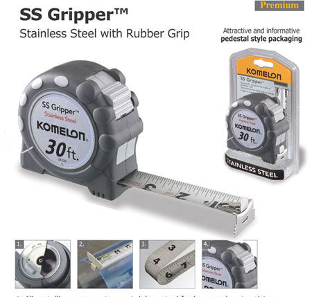 Tape measure Stainless Steel 30 feet