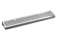 SereneDrains Shower Shelf Stainless Steel - Traditional Square - Brushed