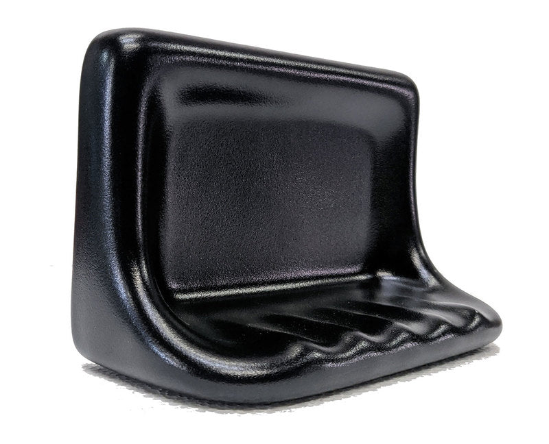 Porcelain Soap Dish - Black Matte