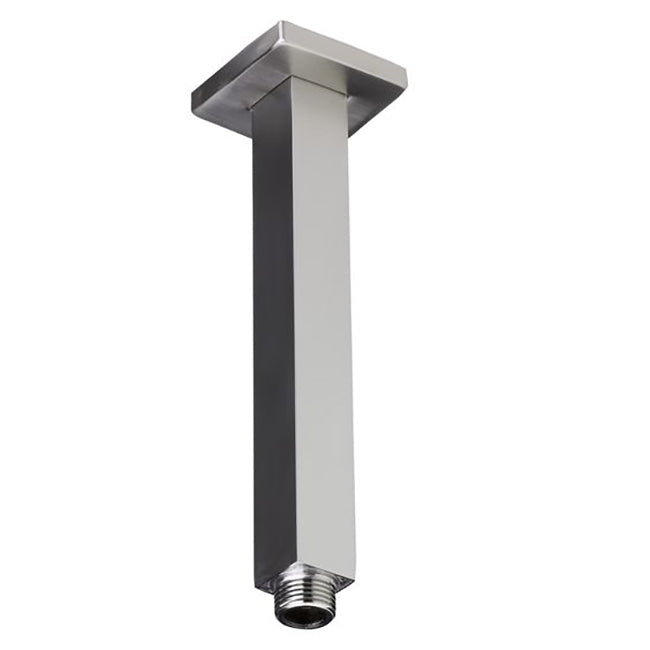 Ceiling Mount Square Shower Arm by Serene Steam 6 inch