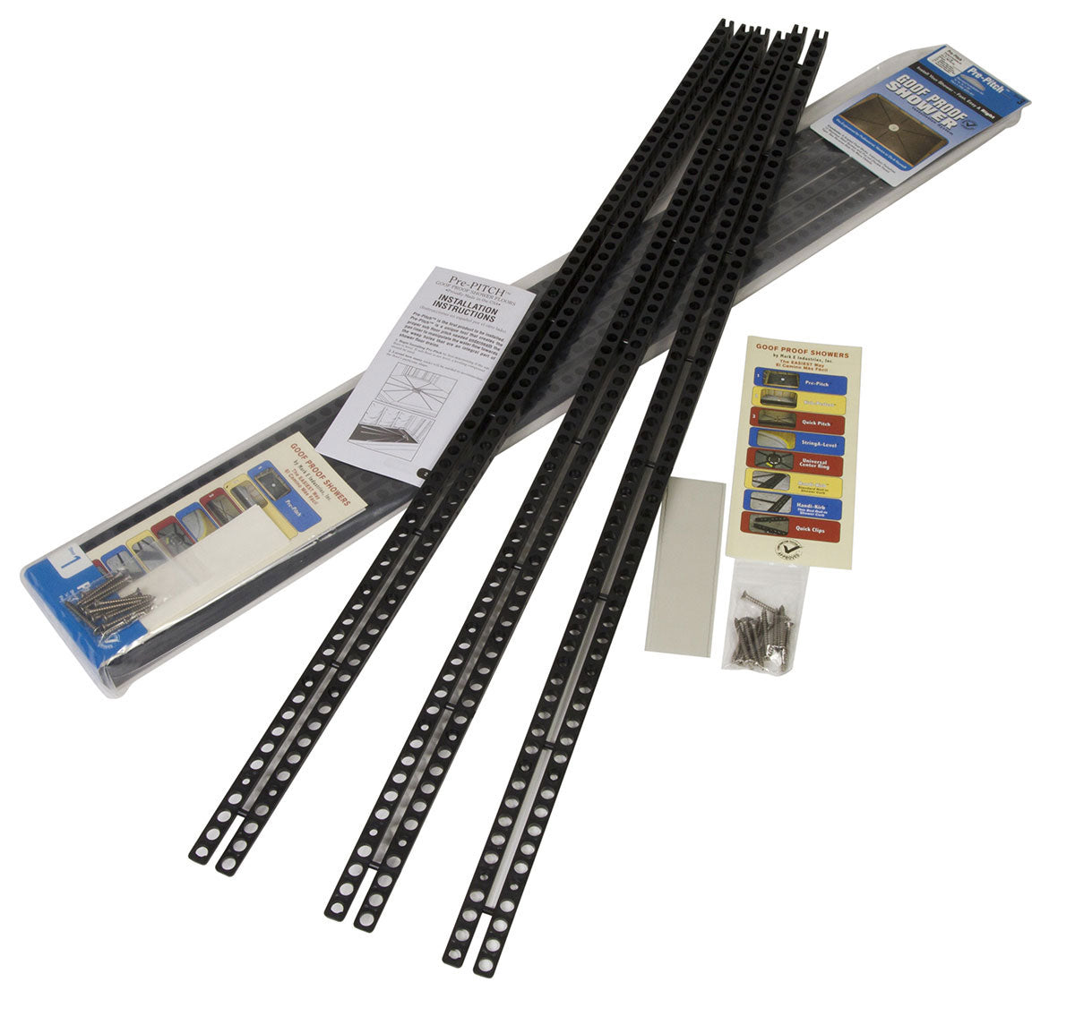 Quick Pitch Pre Pitch Shower Slope System Universal Drain Kit