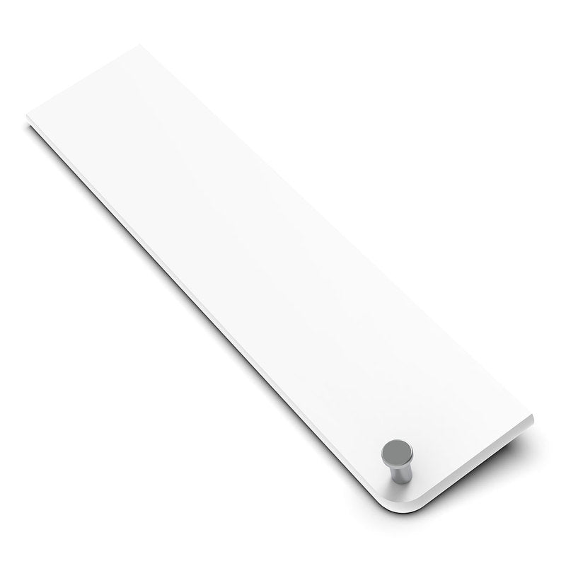 TileWare Boundless Shelving Solutions Rectangular Shelf Super White