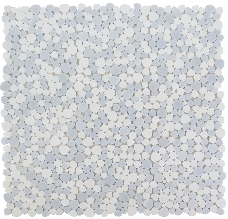 Mosaics Marble Toscano Pebble look - Crystal Ocean