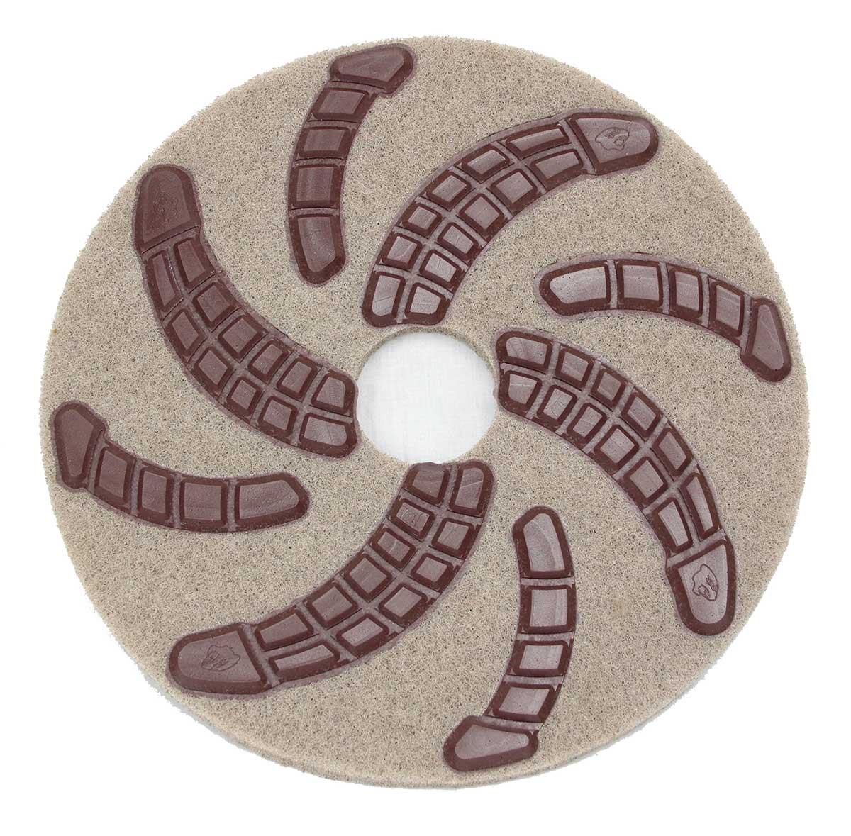 Eco Friendly Stone Polishing Pad Cheetah 17 Inch