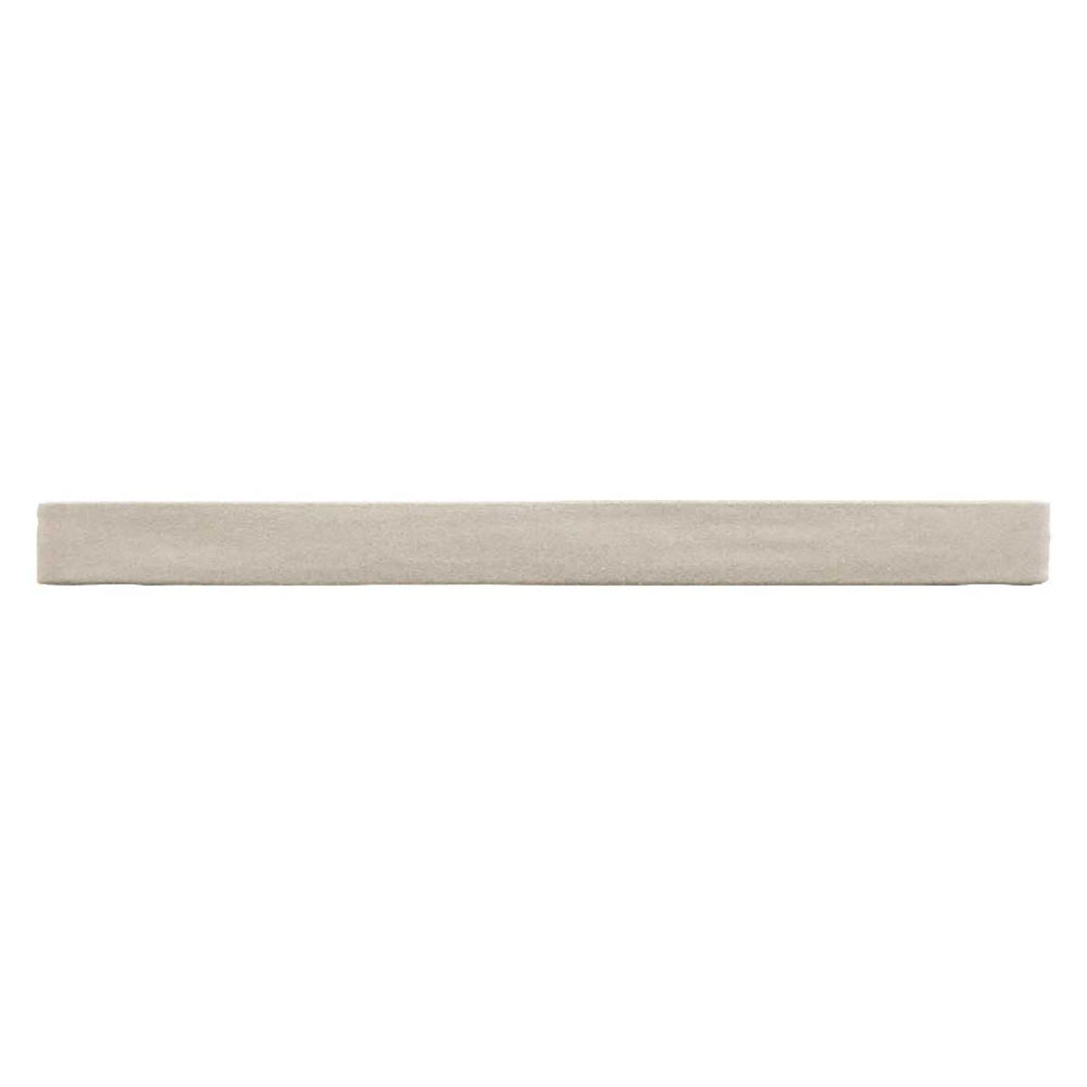 Alhambra Series Bullnose Ceramic Tile 1 x 12 - Cafe