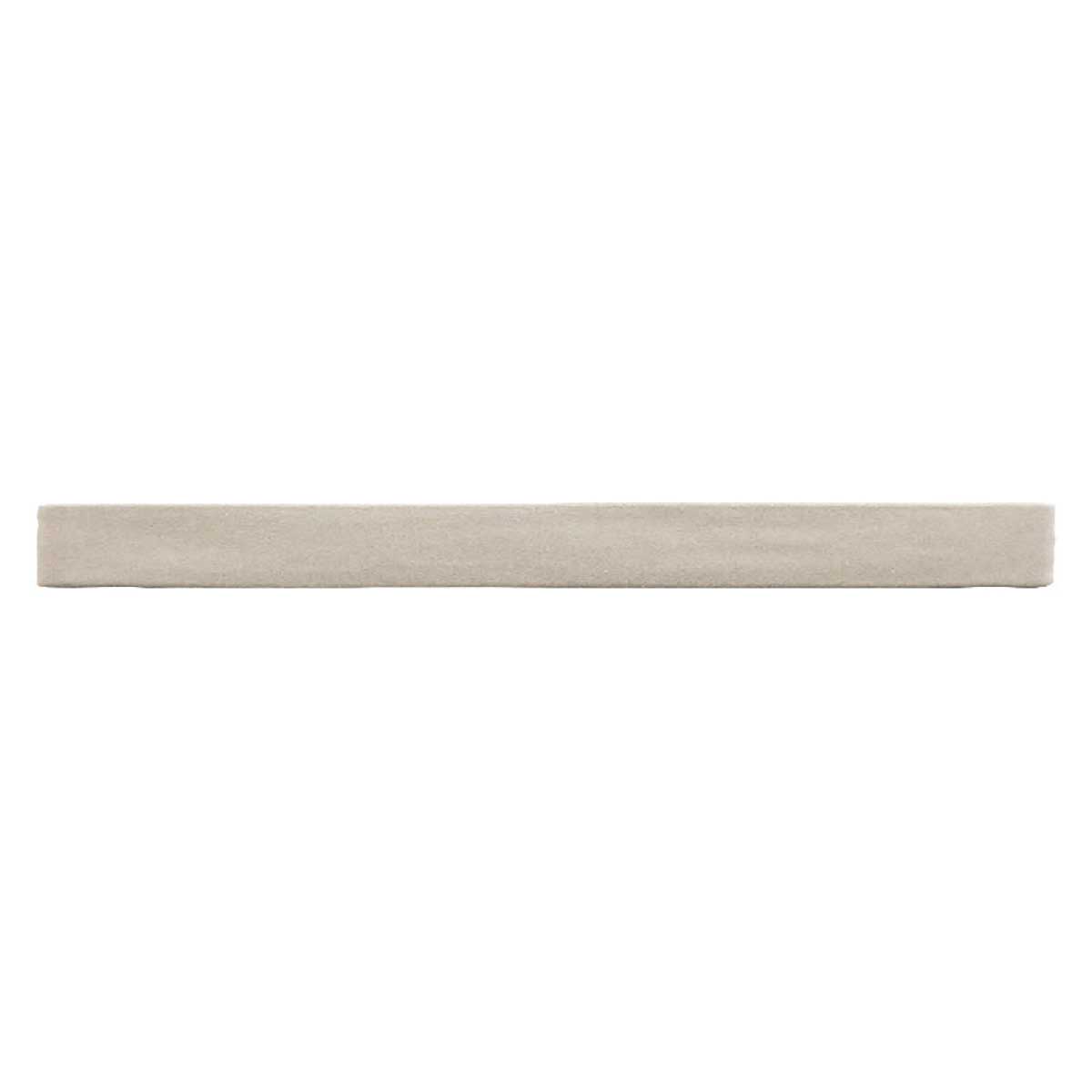 Alhambra Series Bullnose Ceramic Tile 1 x 12 - Cafe