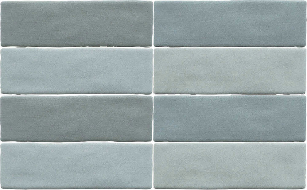 Alhambra Series White Ceramic Tile - Lago