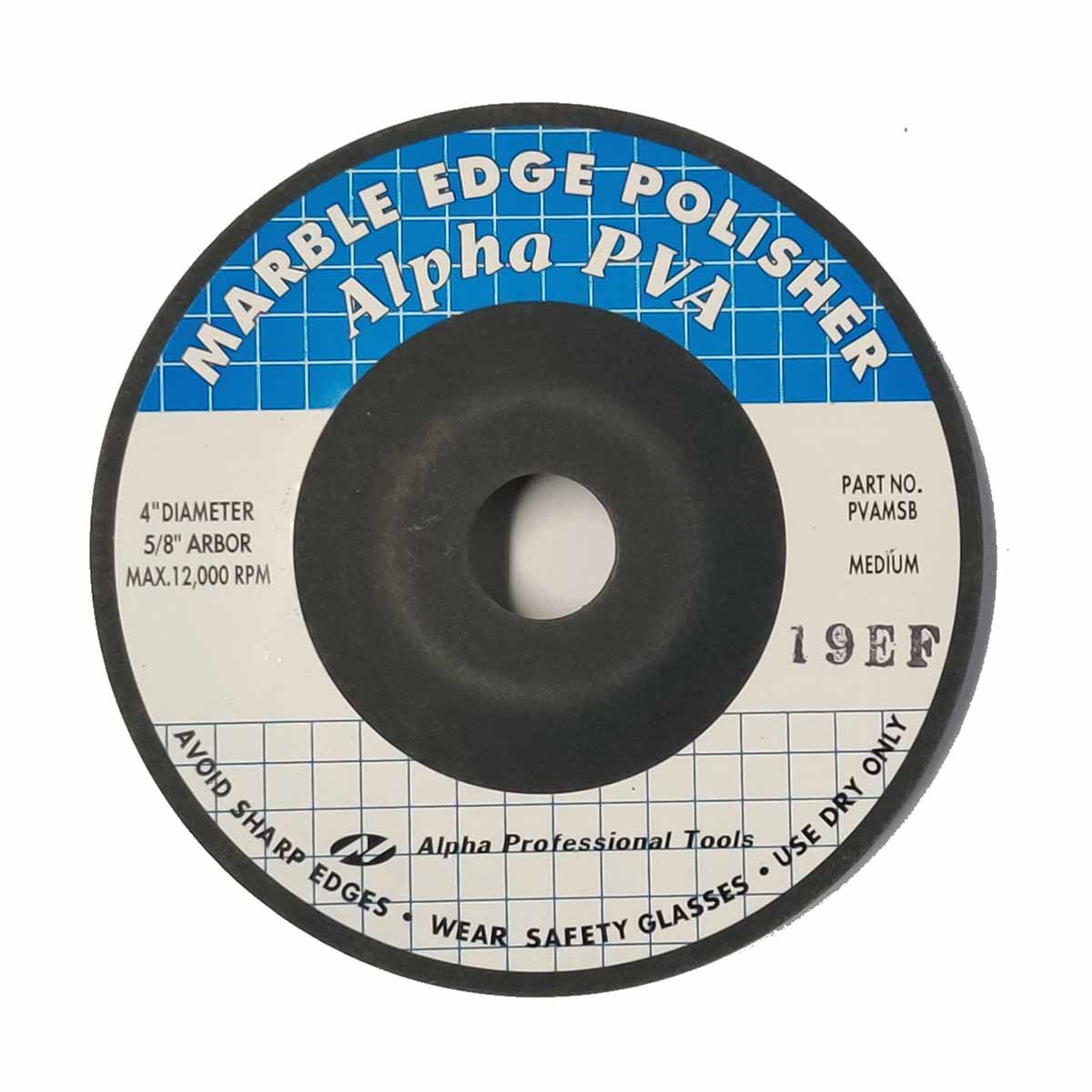 Alpha Marble Edge Polishing System MS Style PVA Ex Coarse Finish