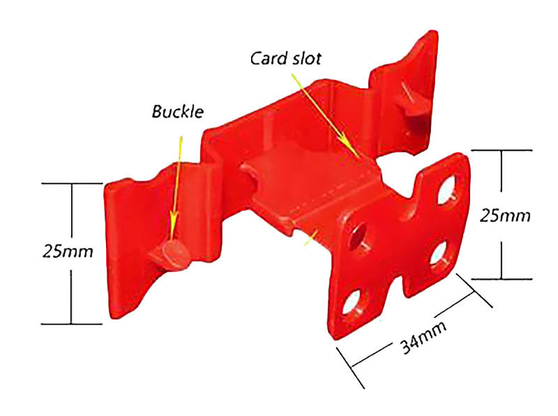 Tuscan TruSpace SeamClip Leveling System - Orange 1/16