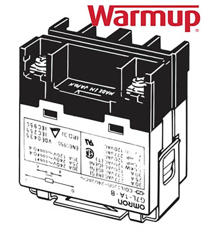 Warmup Relay-25 - WSC-1116 120 or 240 volt