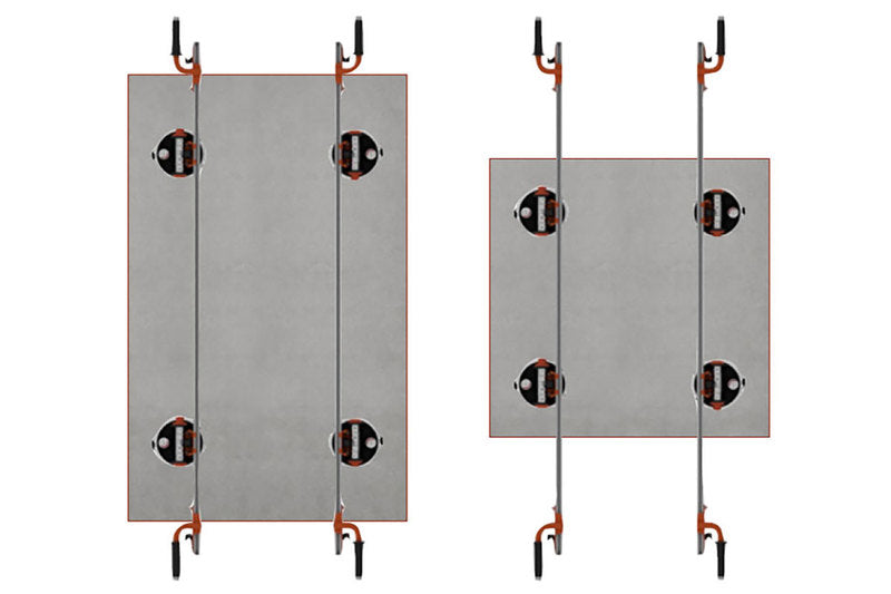 Raimondi Easy-Move 150 with 4 Suction Cups - TCLF150B4VG