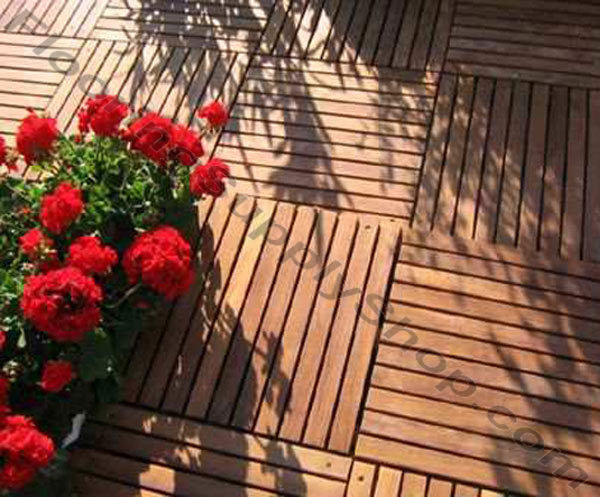 Premium African Teak Single Groove Finish 16