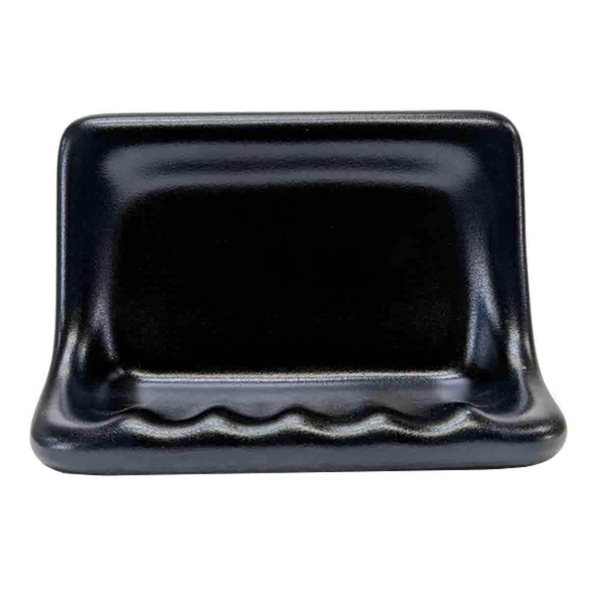 SereneDrains Ceramic Soap Dish Bar Holder Shower Wall Mount Tray