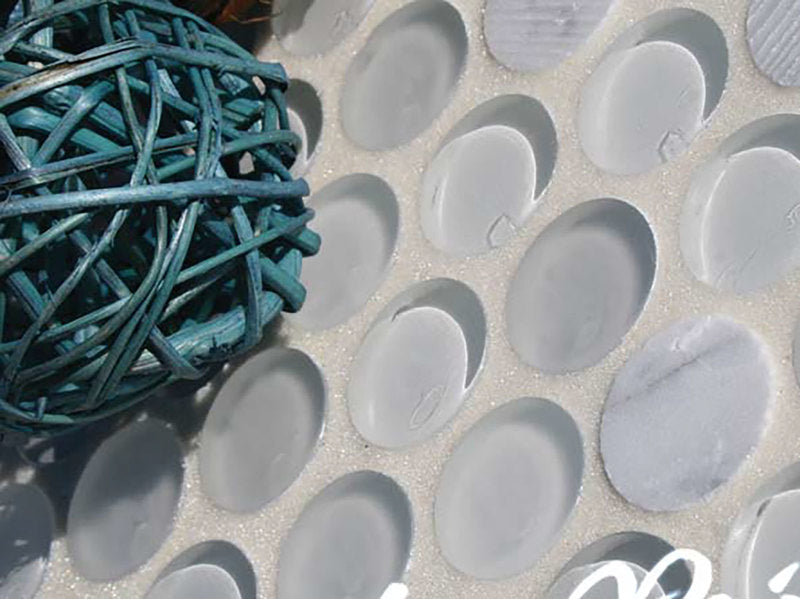 Bennelong Point Stone N Glass Dots Blend - Quartz
