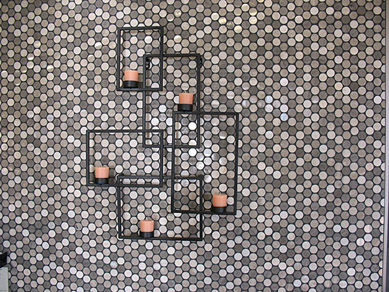 Daintree Exotic Mosaics Dots - Clay Blend Polished