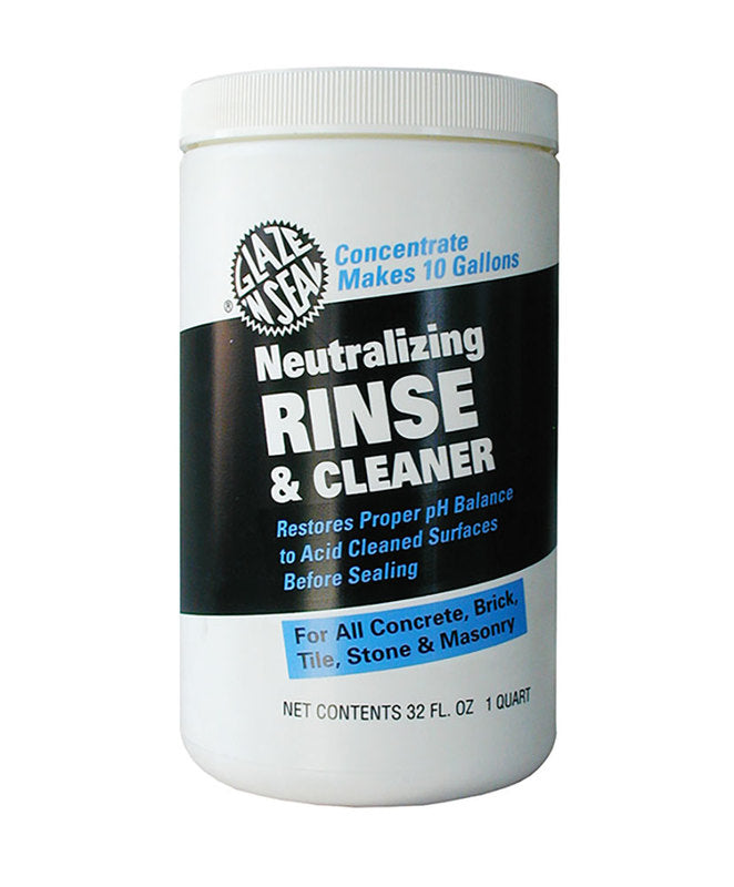 Glaze N Seal Neutralizing Rinse Quart