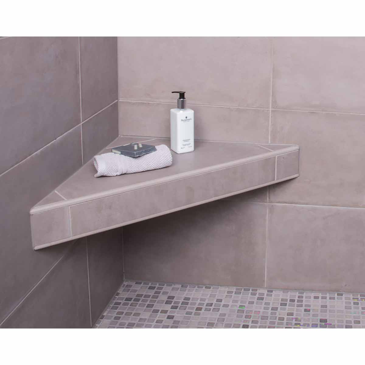 Better Bench Triangular Ready to Tile Bench