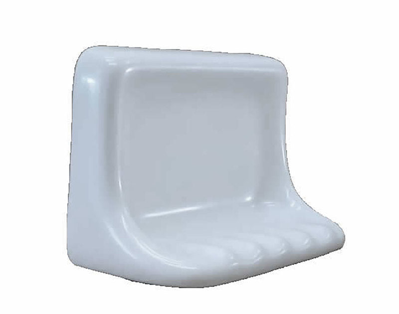Porcelain Soap Dish - White Matte