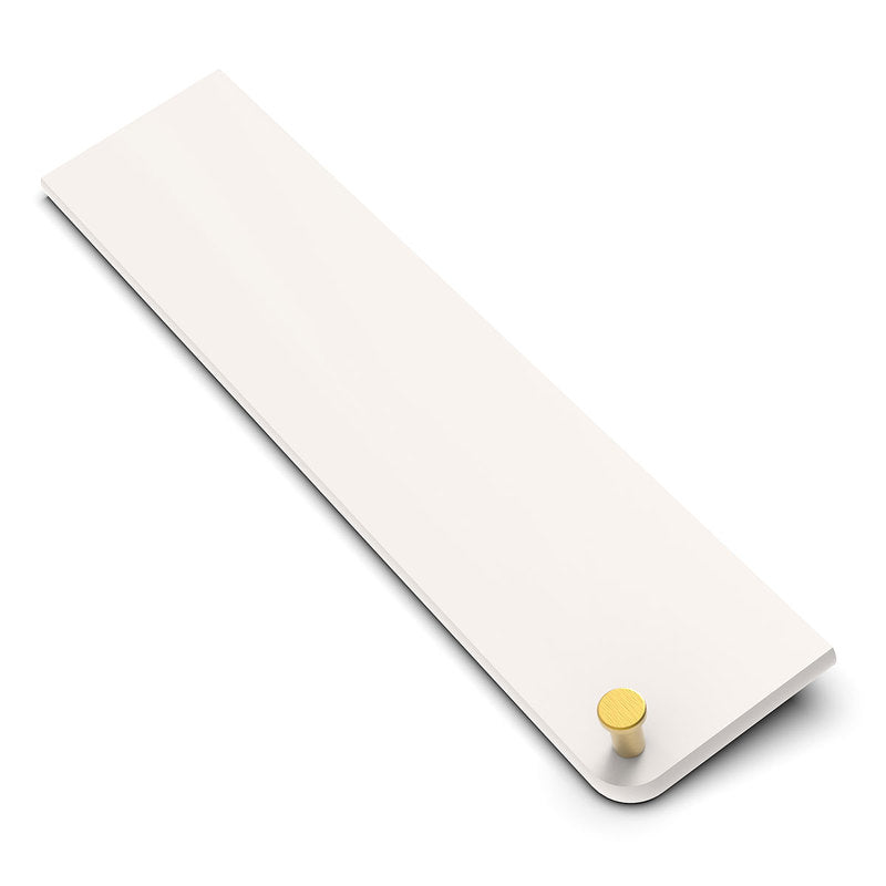 TileWare Boundless Shelving Solutions Rectangular Shelf Ivory