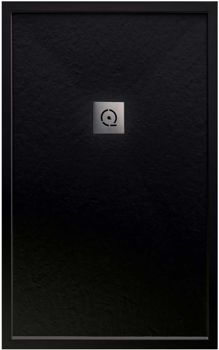 Quare Design Shower Trays Relief Plus Slate Texture 36x36