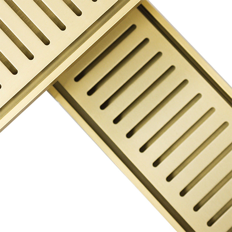 Lauxes Grates Linear shower Drain NeXT Generation - Gold CUSTOM