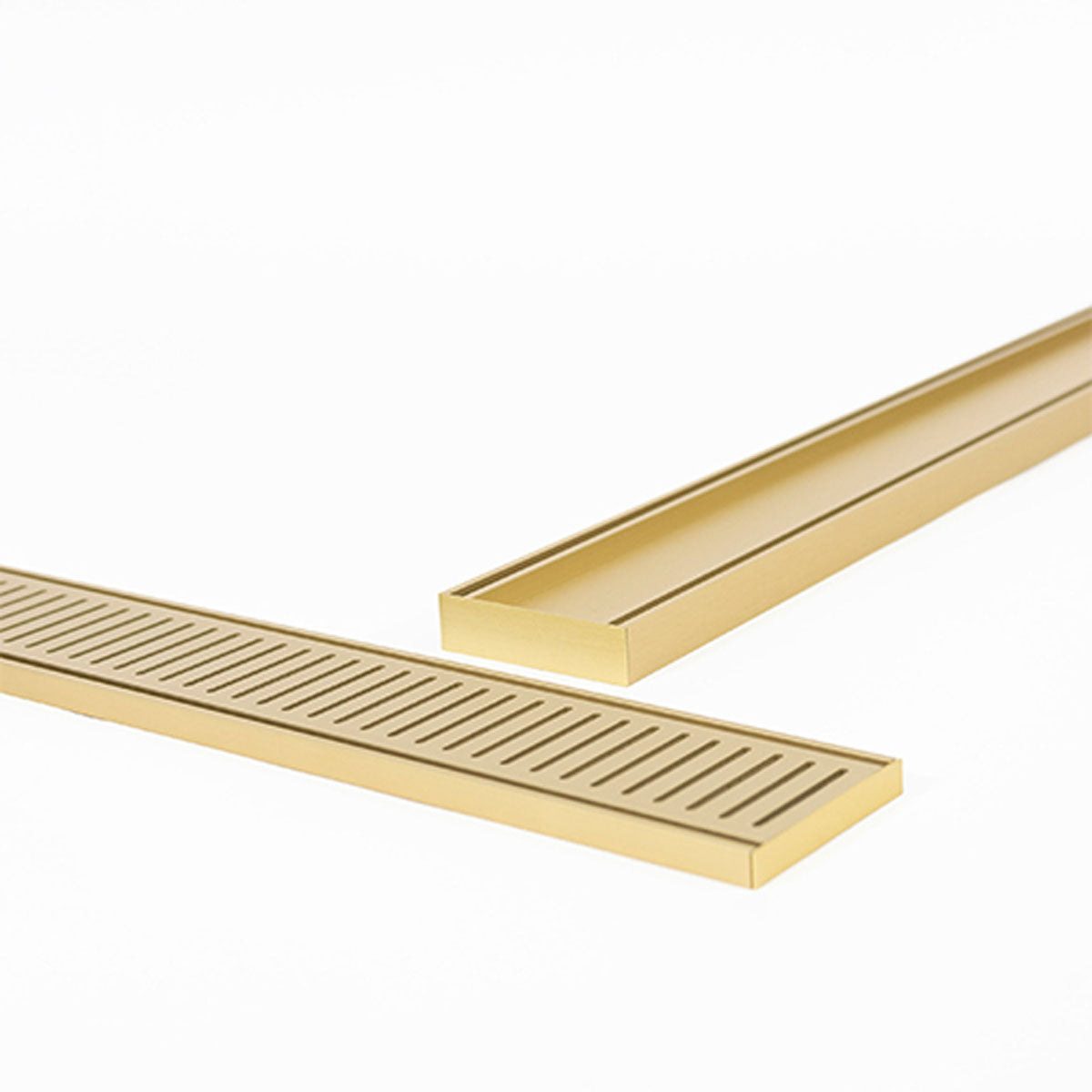 Lauxes Grates Linear shower Drain NeXT Generation - Gold CUSTOM