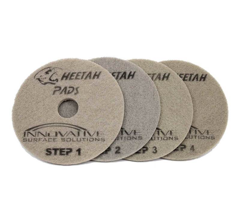 Eco Friendly Stone Polishing Pad Cheetah 17 Inch