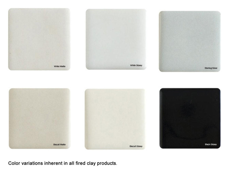 Recessed Shampoo Soap Porcelain 3 sections Ice White