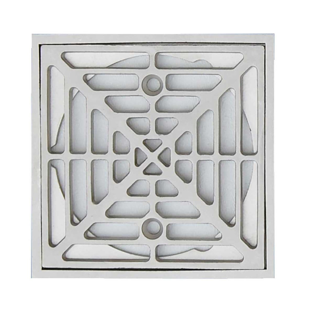 ClearPath Curbless Shower System 3x6 ABS Drain Brushed Stainless Square Drain