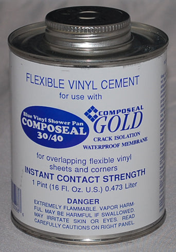 Composeal Flexible Vinyl Cement 1 pint