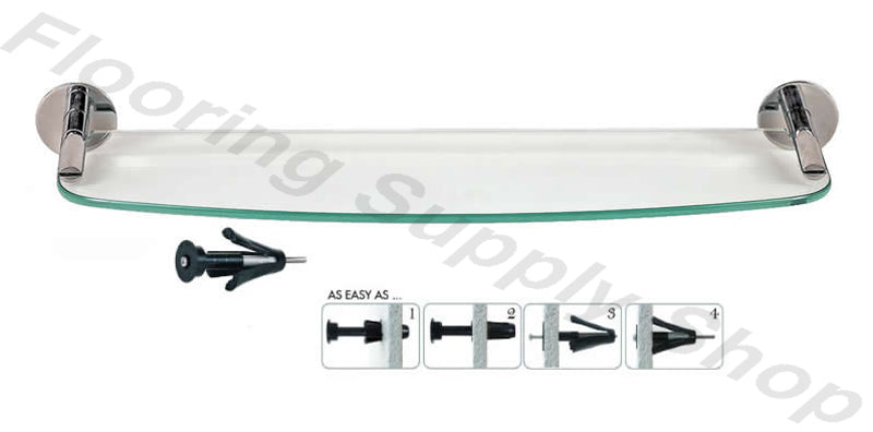 WINGIT MODERN Elegance Tempered Glass Shelf 18