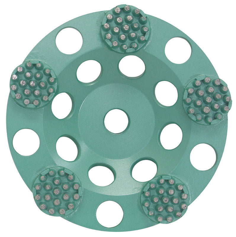 Pearl Abrasive P4 Concrete & Natural Stone Button P Cup Wheel 5