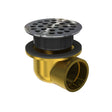 OSB Side Discharge Shower Drain Cast Brass - SD372