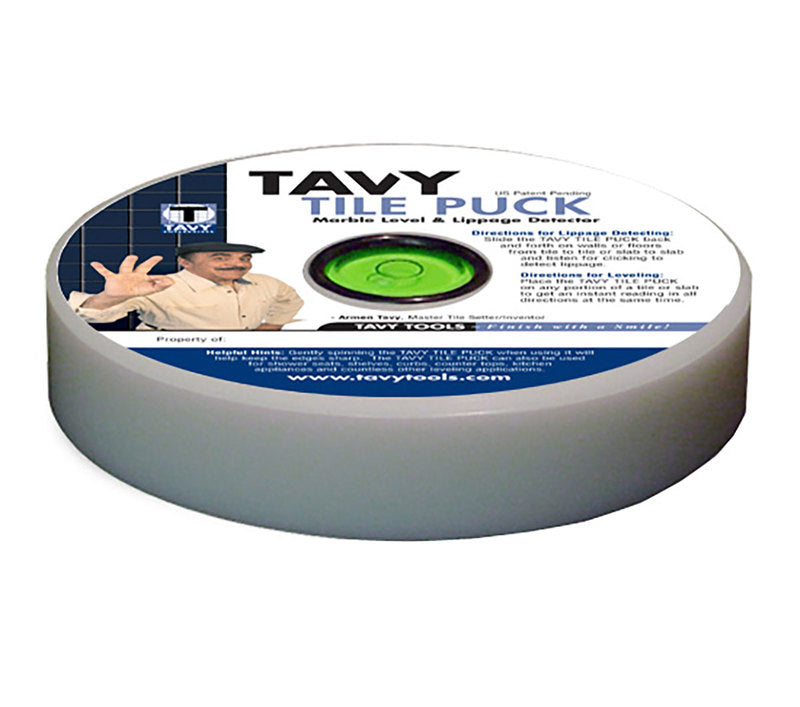 Tavy Tile Puck Marble Level and Lippage Detector