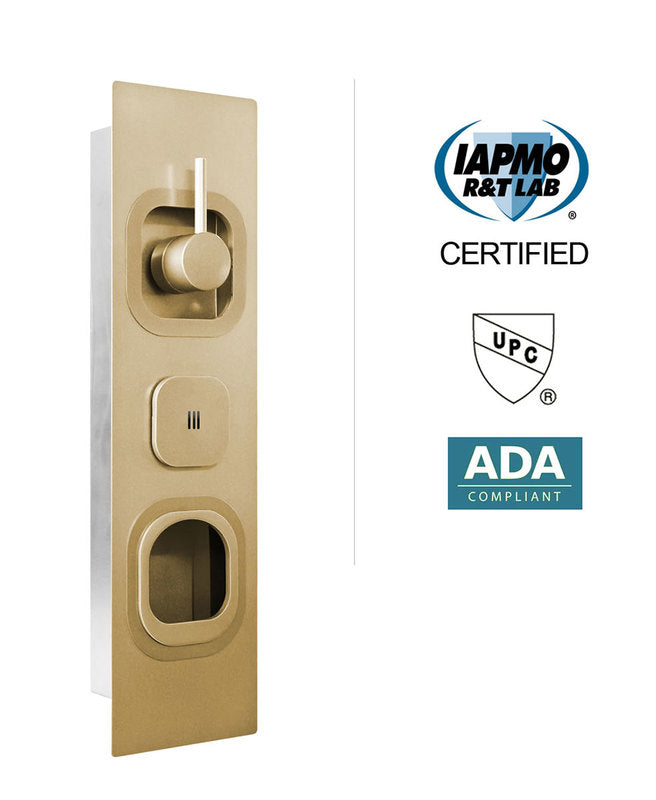 Serene Steam Shower Solar Flare Revive ADA - Luxe Gold